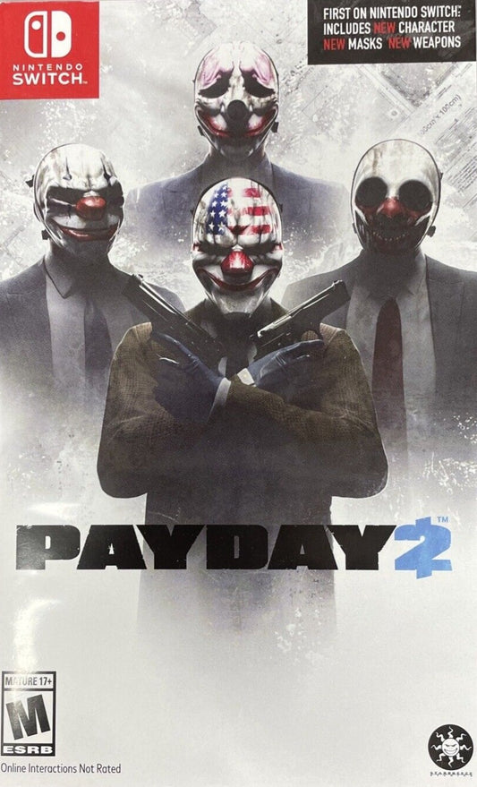 Payday 2 Nintendo Switch