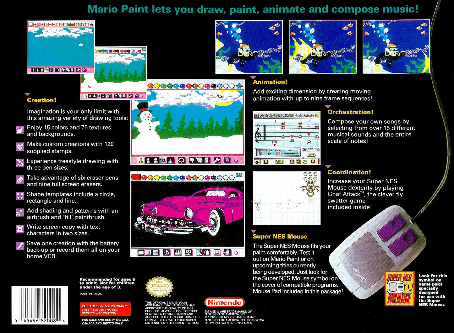 Mario Paint Super Nintendo