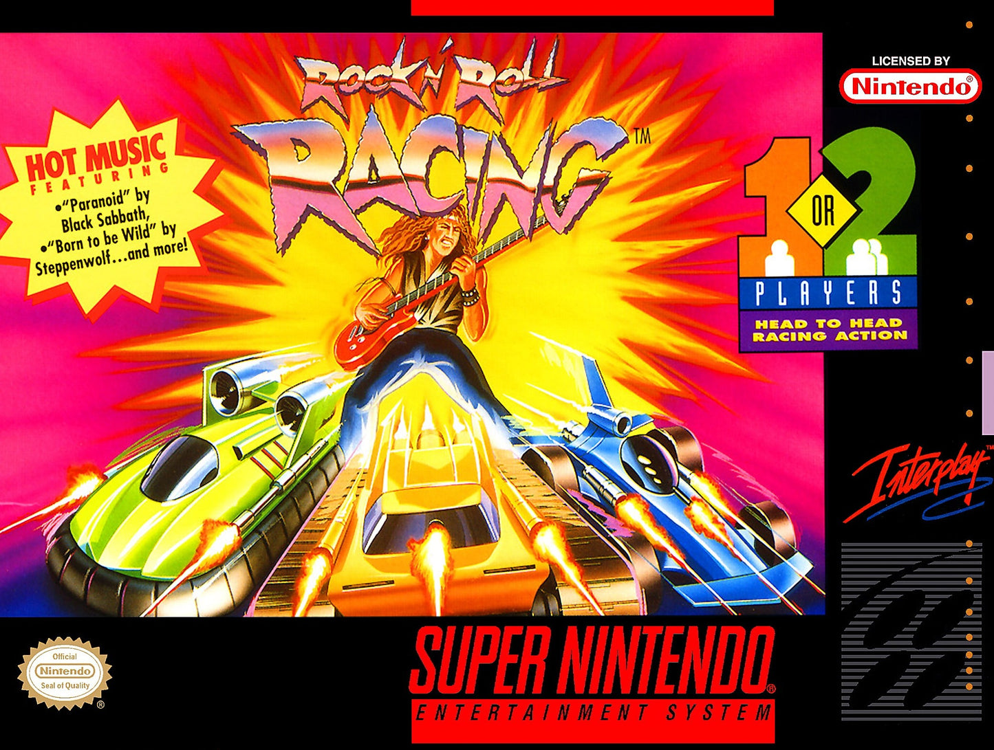 Rock 'N Roll Racing Super Nintendo