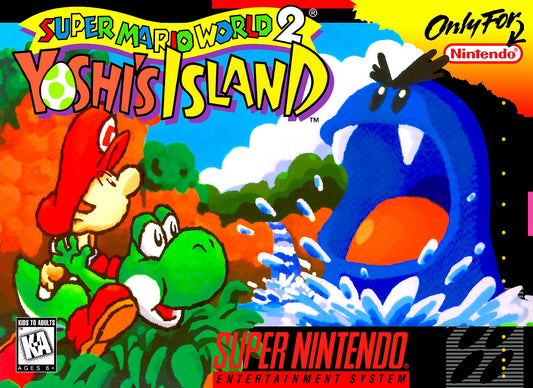 Super Mario World 2 Yoshi's Island Super Nintendo