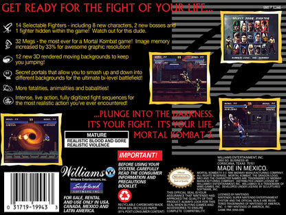 Mortal Kombat 3 Super Nintendo