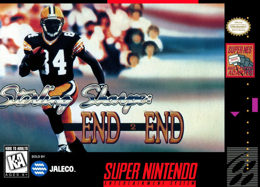 Sterling Sharpe: End 2 End Super Nintendo