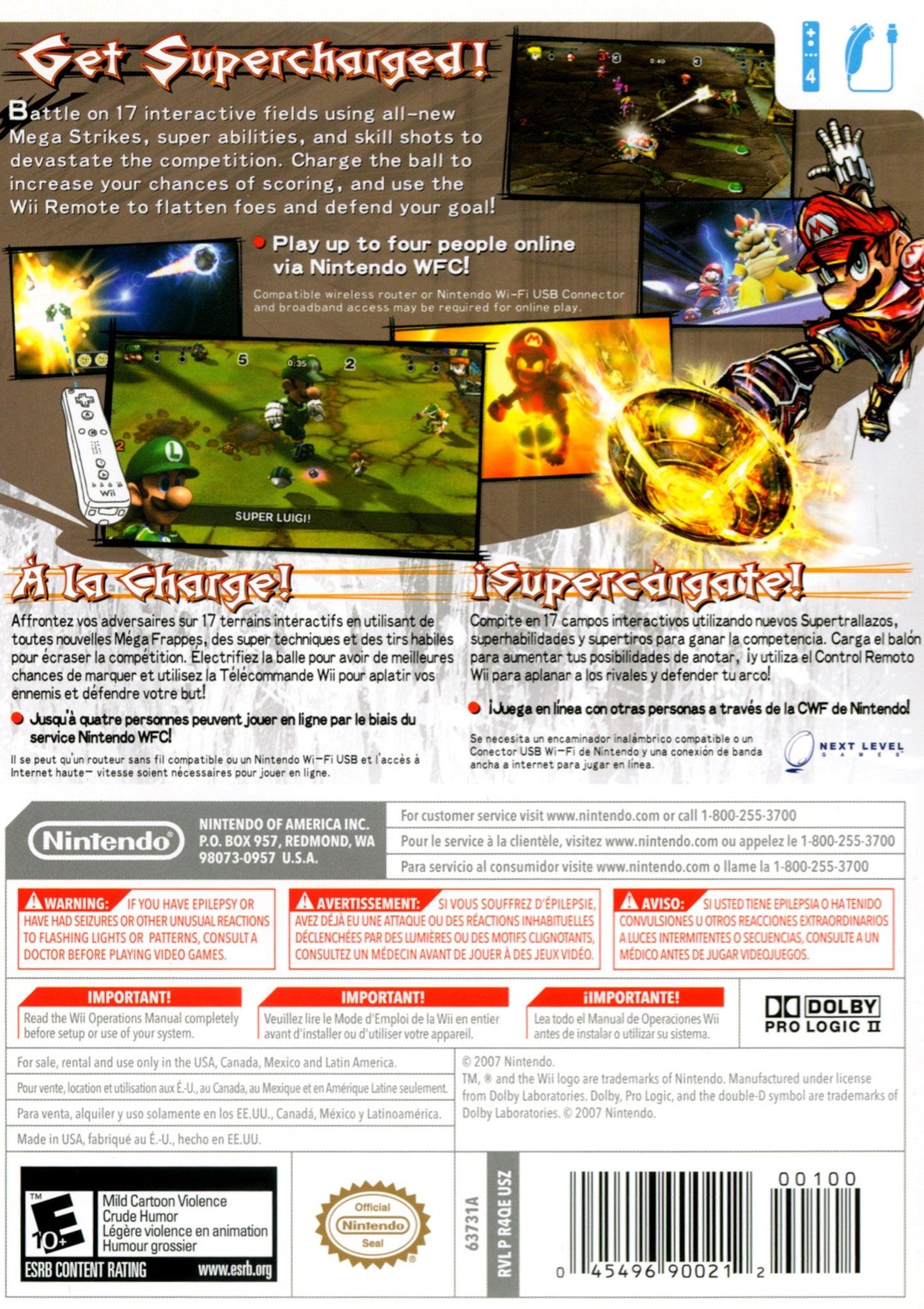 Mario Strikers Charged Wii