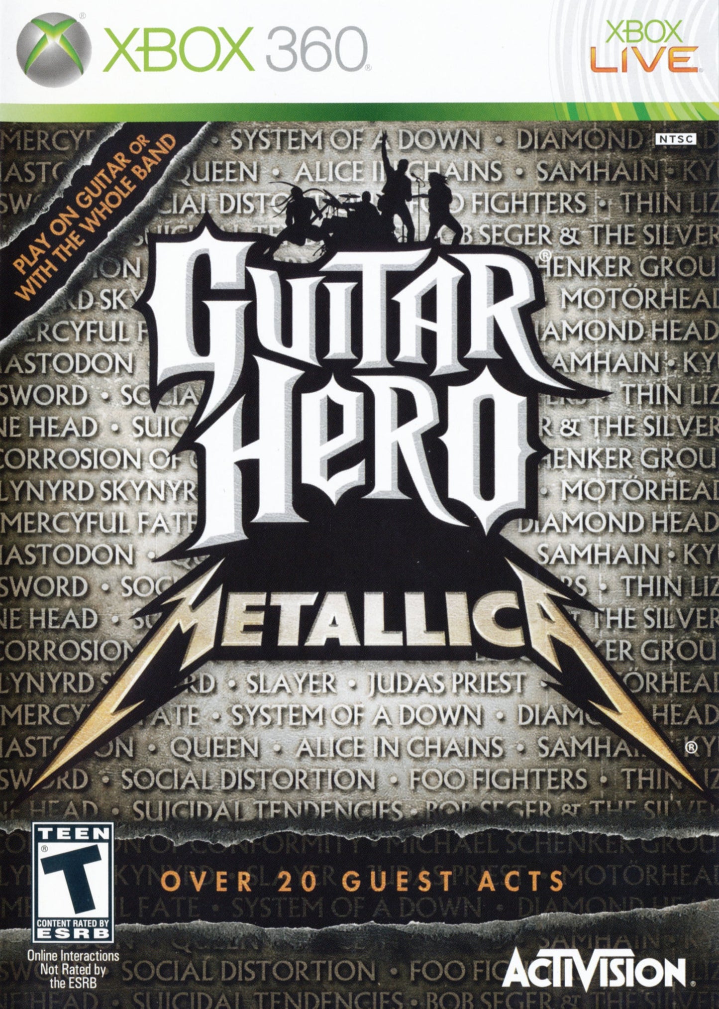 Guitar Hero: Metallica Xbox 360