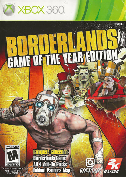 Borderlands [Game of the Year] Xbox 360