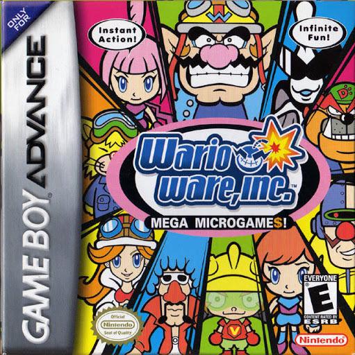 Wario Ware Mega Microgames GameBoy Advance