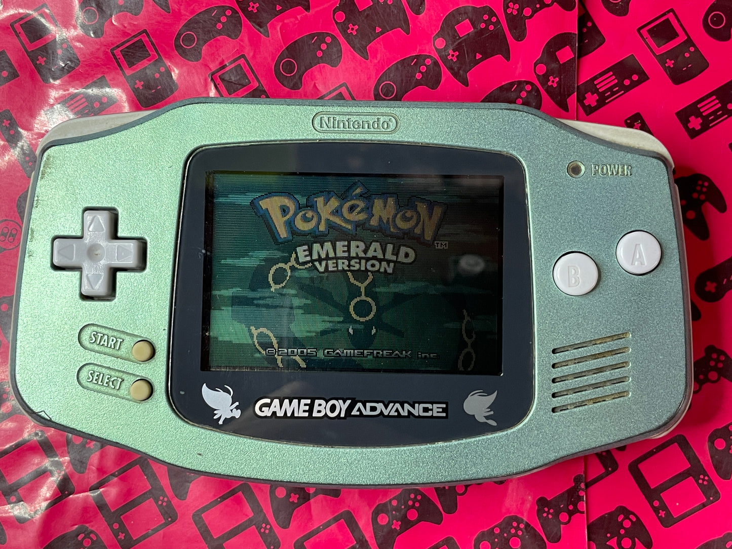 Celebi Green Pokemon Center Nintendo GBA Gameboy Advance AGB-001