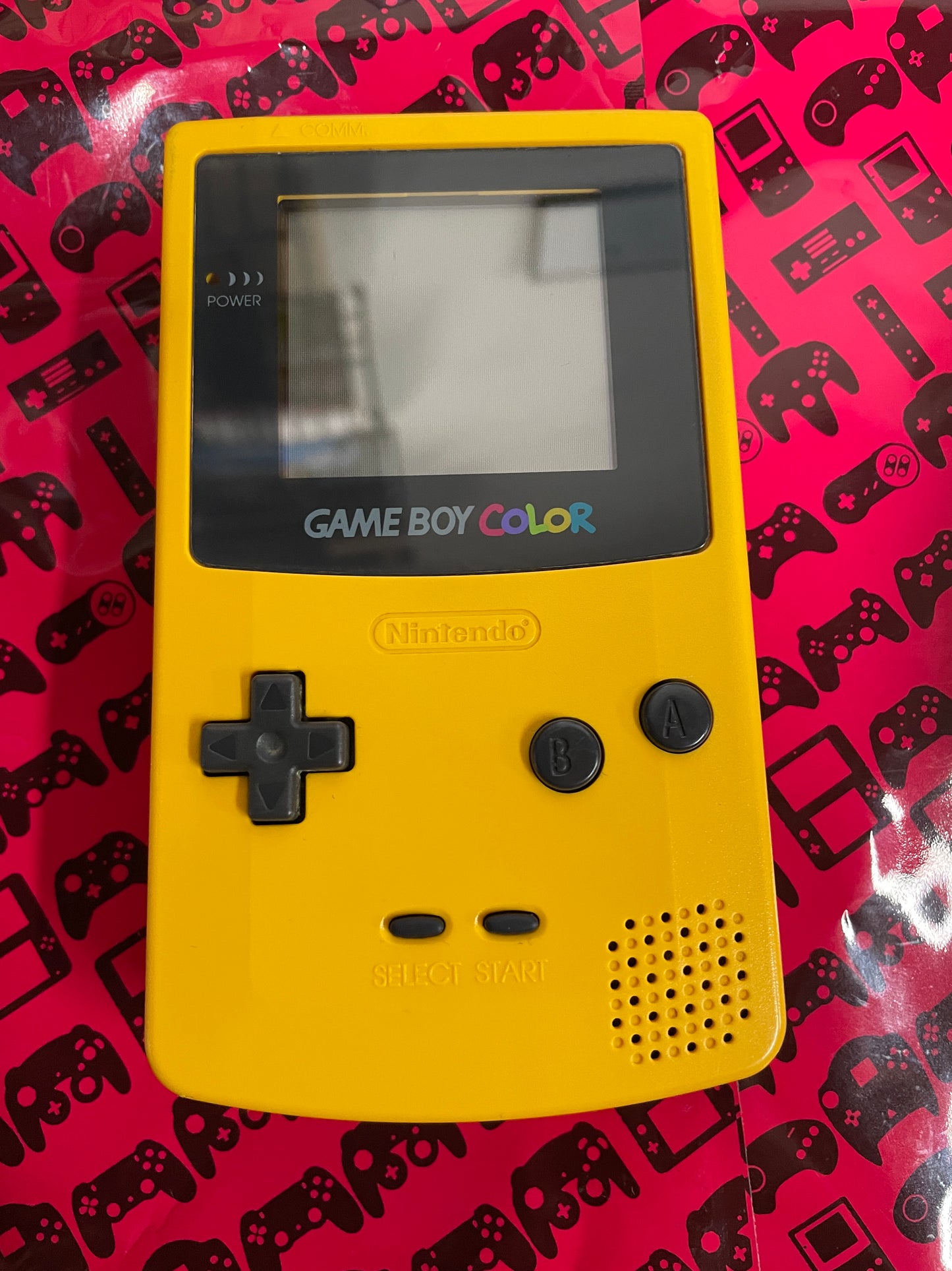 Nintendo Gameboy Color Model CGB-001 Yellow