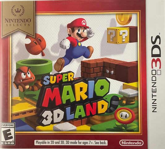 Super Mario 3D Land [Nintendo Selects] Nintendo 3DS