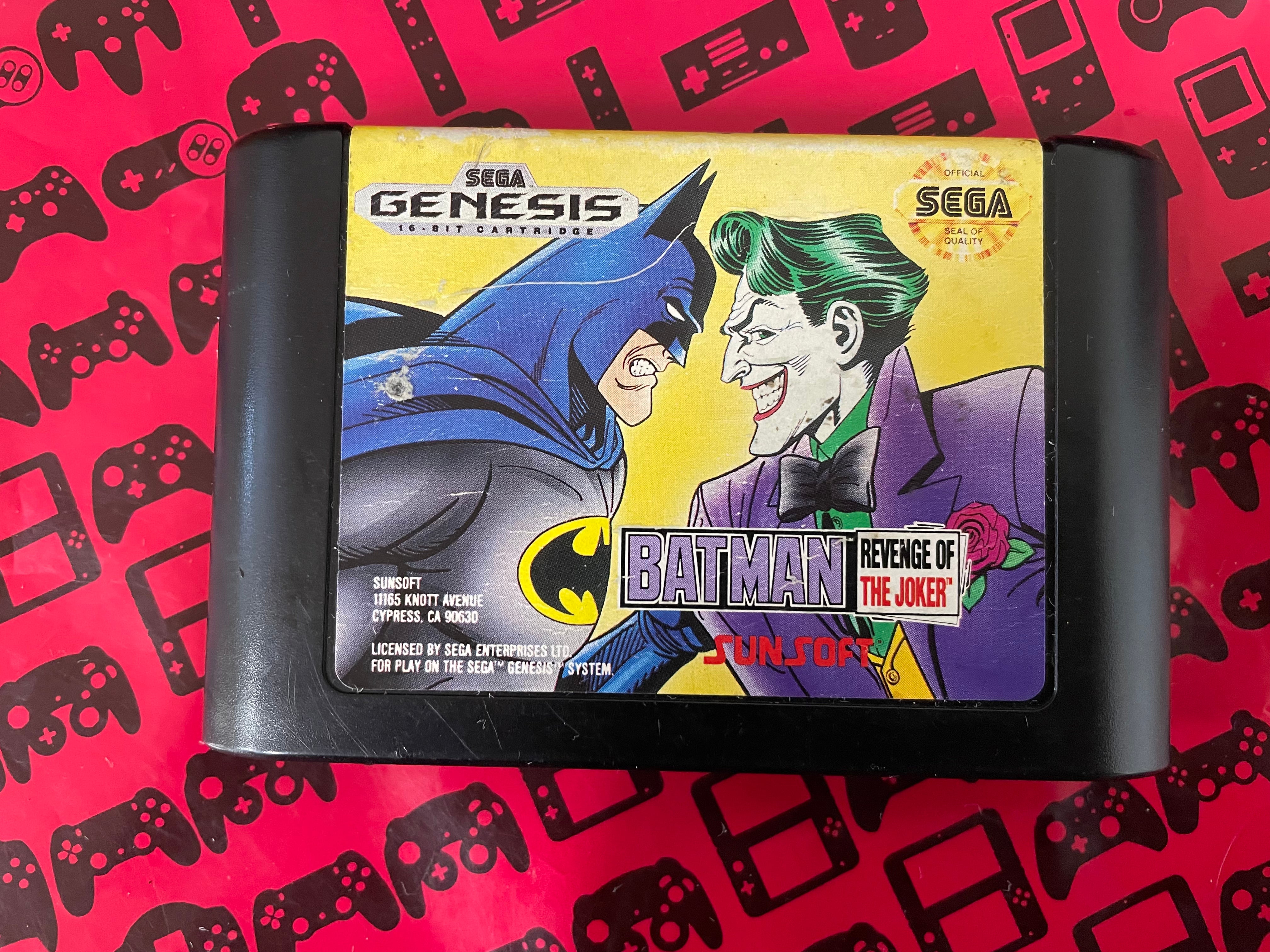 Batman Revenge Of The Joker Sega Genesis – Max Level Video Games