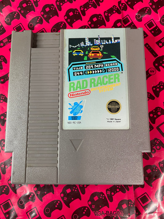 Rad Racer NES