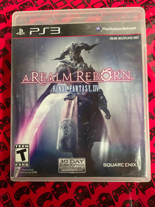 Final Fantasy XIV: A Realm Reborn Playstation 3