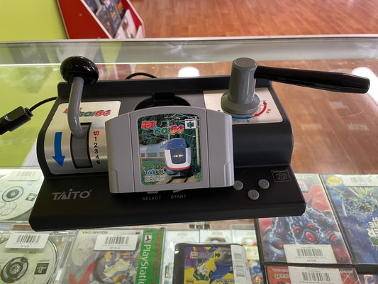 Densha De Go 64 Controller and Game JP Nintendo 64