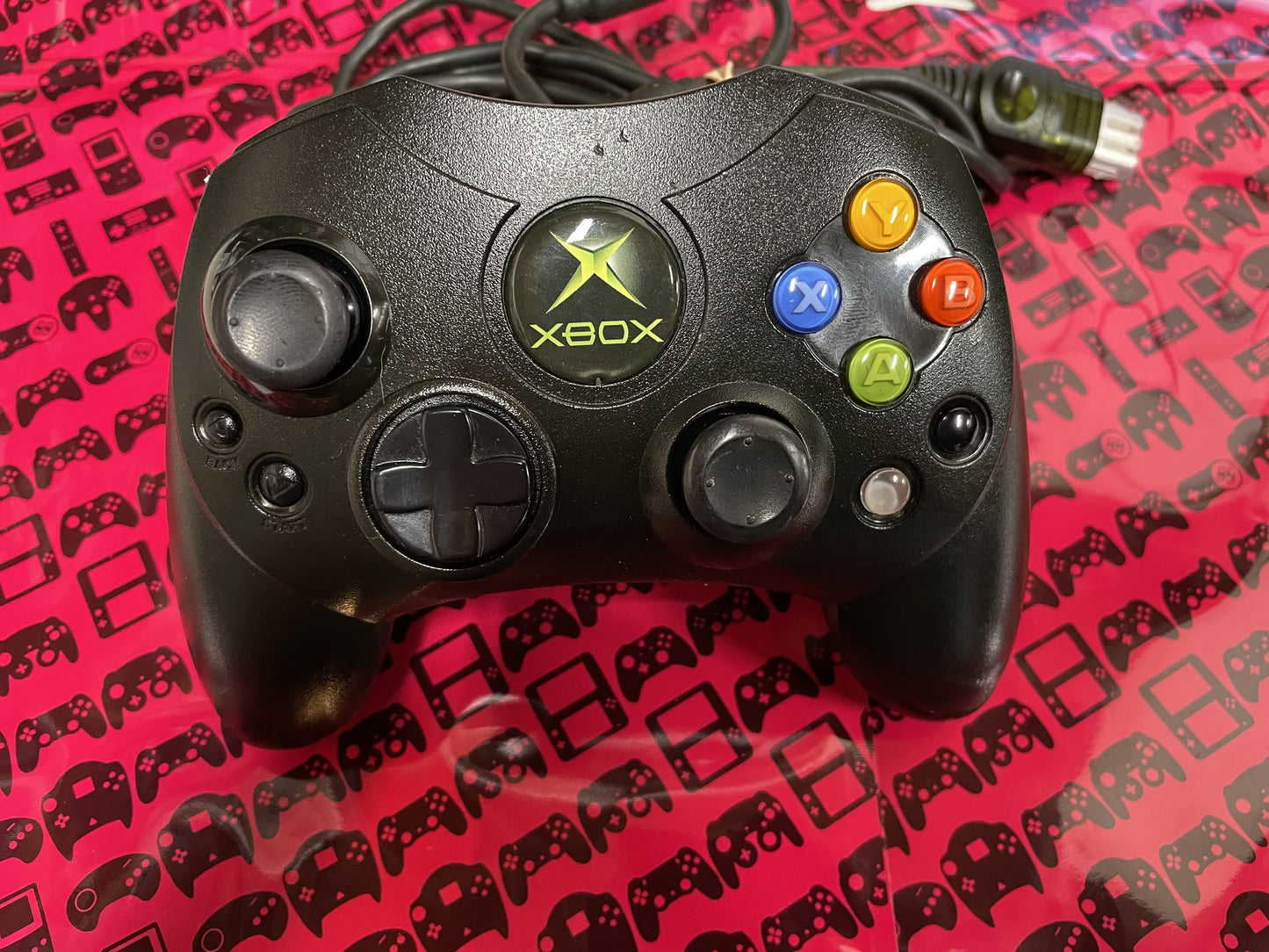 Black Original (OG) Xbox Controller S Xbox