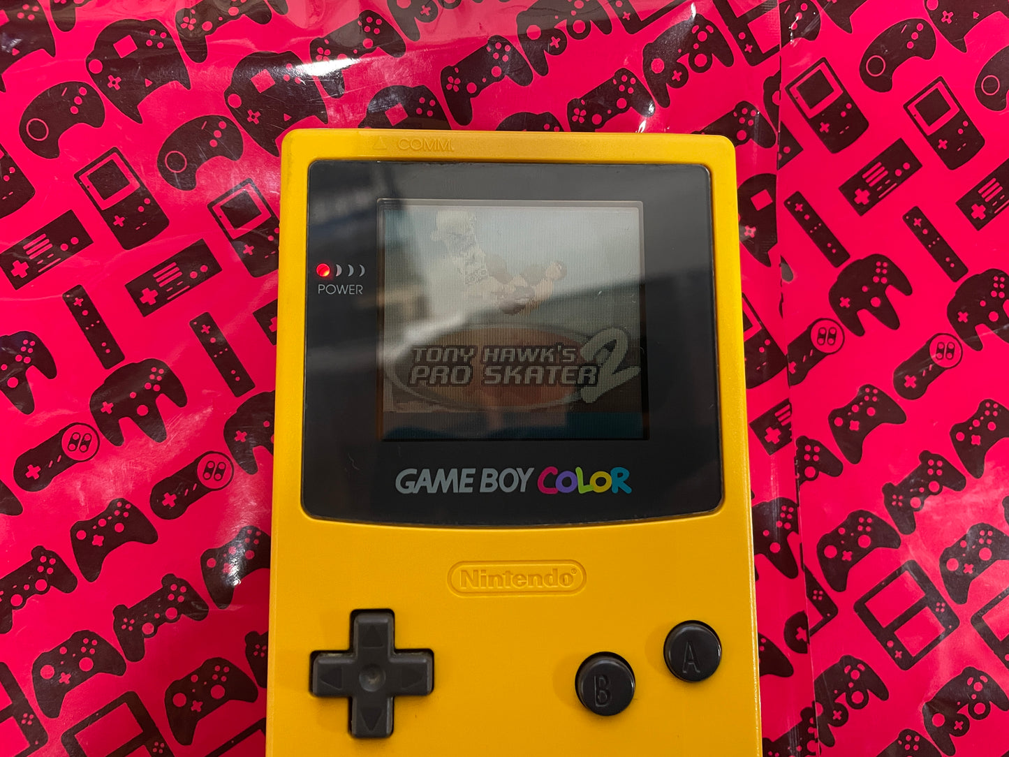 Nintendo Gameboy Color Model CGB-001 Yellow